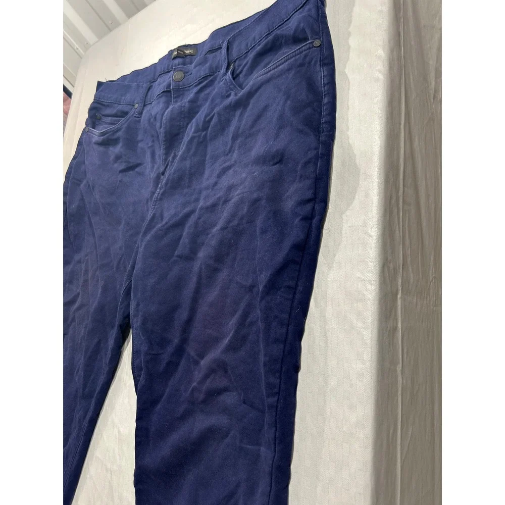 Banana Republic Mens 40x30 Navy Blue‎ Chino Pants Straight Leg 5-Pocket Trousers